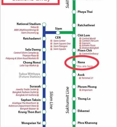 Appartamento - Sukhumvit Soi 5 Bts Nana- Size 50m2 Bangkok
